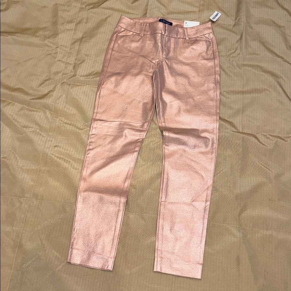 Old Navy Pixie Mid Rise Sparkly/Shinny Pants NWT